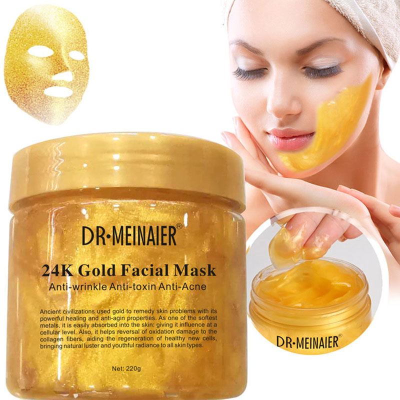 Skincare Acne - 250g 24K Gold Collagen Repair Sleeping