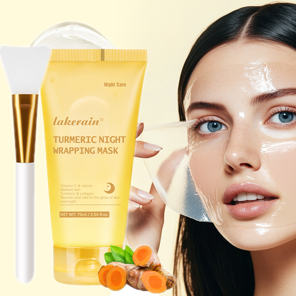 Skincare Acne - Kojic Acid Turmeric Overnight Wrapping Peel