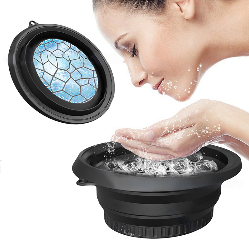 Skincare Routine - 1Pcs Large Foldable Silicone Bowl For