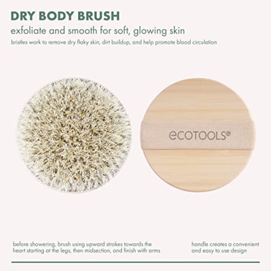 Dry Body Brush, for Post Showe – обзор и цена Skincare Routine