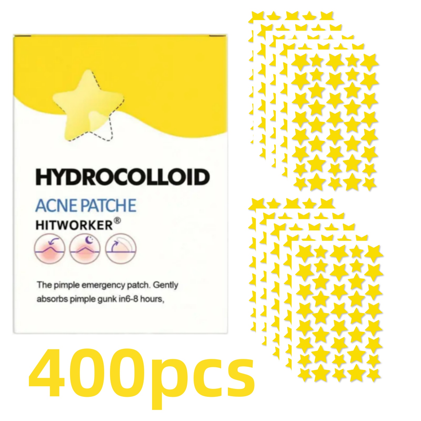 200/400 Pcs Star-Shaped Acne P – обзор и цена Skincare Acne