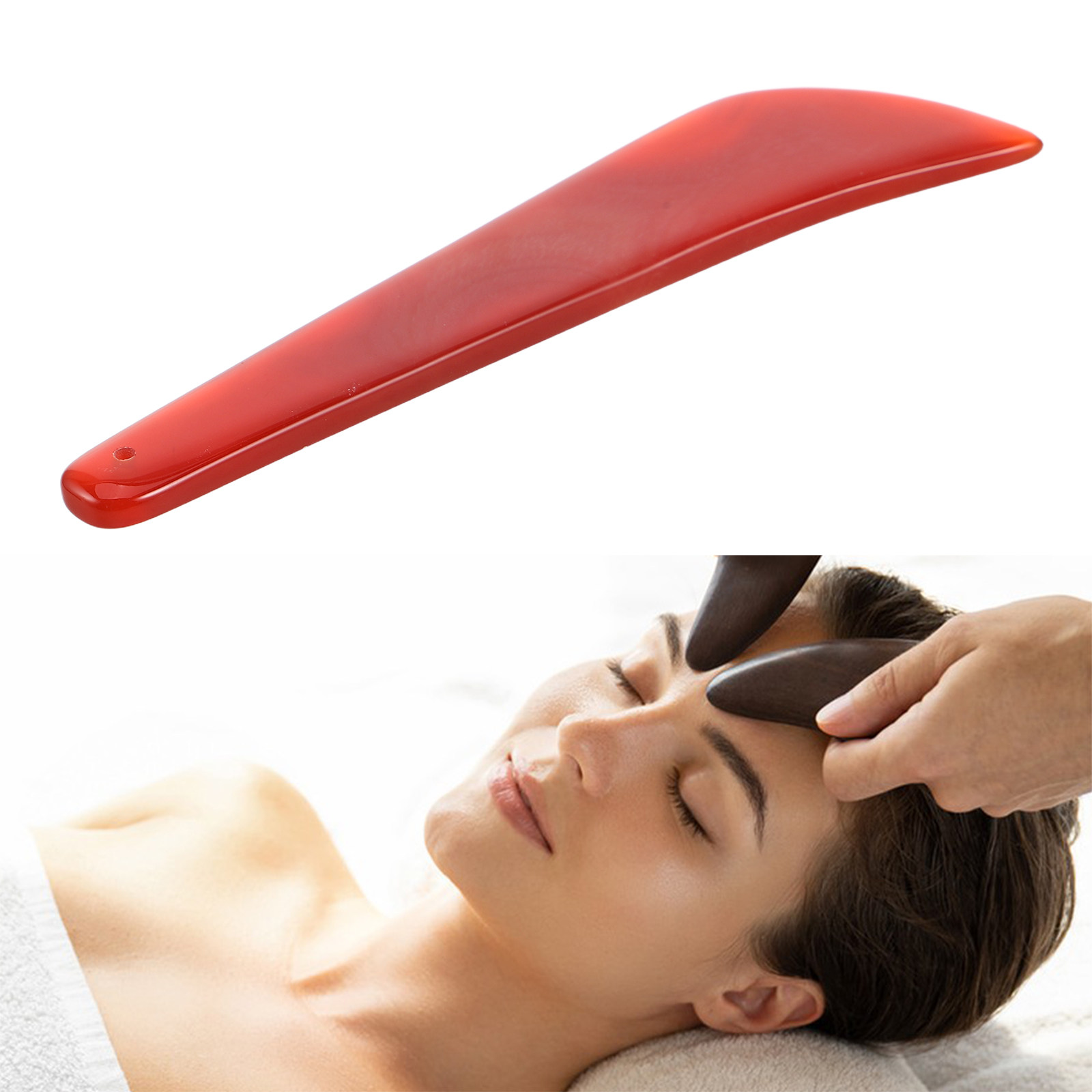 Natural Red Agate Gua Sha Tool – обзор и цена Skincare Routine
