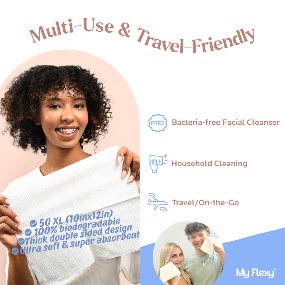 XL Biodegradable Face Towels f – обзор и цена Xl Skincare
