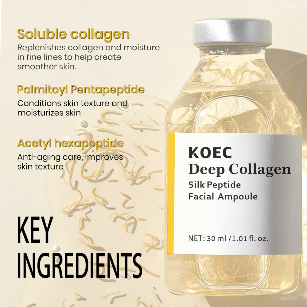 Koec Deep Collagen Silk Peptid – обзор и цена Skincare Acne