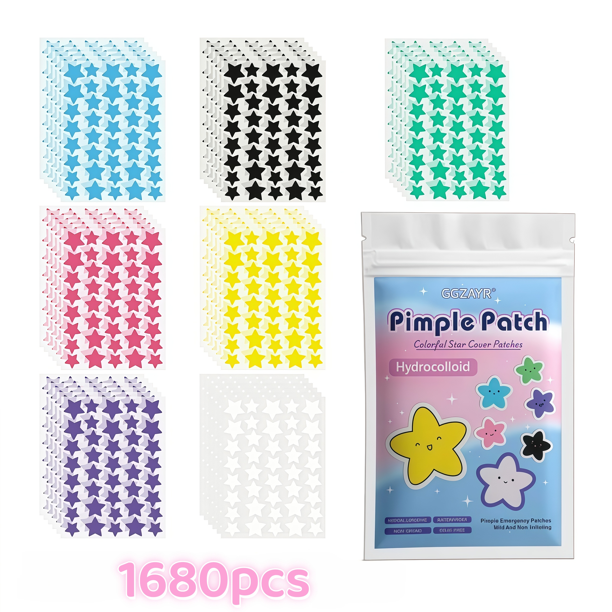280/1120/1680pcs Seven-Color S – обзор и цена Skincare Acne